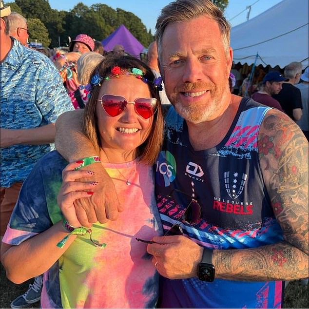 The 43-year-old, who was riding passenger on the jet ski, is believed to have died instantly when a speeboat hit them from behind
