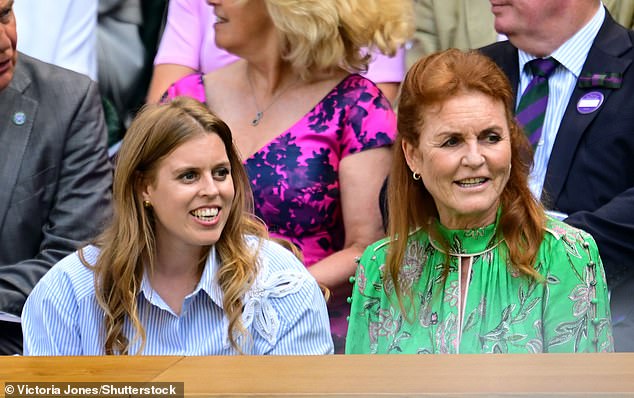 It marks the Duchess of York's first appearance at the tournament in more than 20 years, as she would often regularly attend matches with Princess Diana in the 1980s and 1990s
