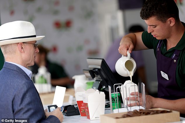 Mail Sport revealed earlier this month that the price of strawberries and cream was increasing