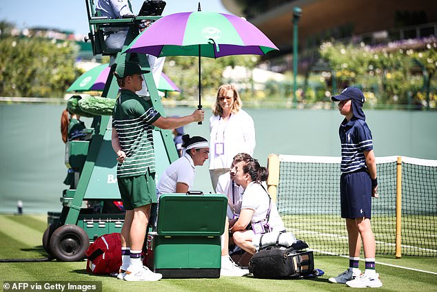 The two-time Wimbledon finalist had her confidence rocked and this retirement won't help