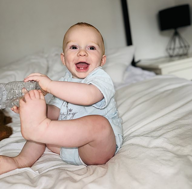 She is determined for her toddler son not to forget her and will make sure to take plenty of photos during their planned trips abroad