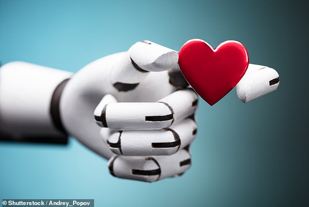The article - originally published on this very day in The Sun in 2016 - claimed robot sex would be prevalent by 2025 and even more common than human intercourse by 2050, as predicted by futurologist Dr. Ian Pearson (stock image)