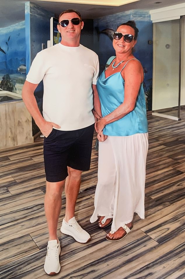 Despite feeling unwell for the next few days the 42-year-old carer 'soldiered through the holiday' for the sake of her family