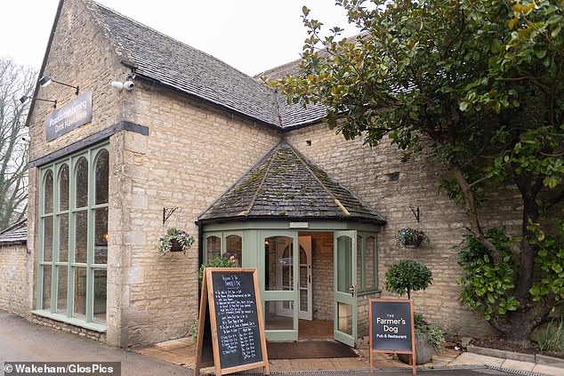 Reflecting on how impressed he was with the pub Mr Kemp said: 'It is not just a gimmick for them they do really live and breathe this 100% British thing.'