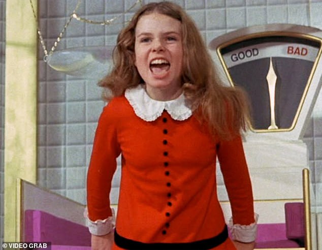 Julie Dawn Cole, now 67, played spoilt brat Veruca Salt - the girl that always wanted more - in the film