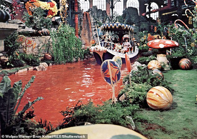 Michael later revealed the chocolate river in Willy Wonka was in fact just water which was just 15 centimeters deep