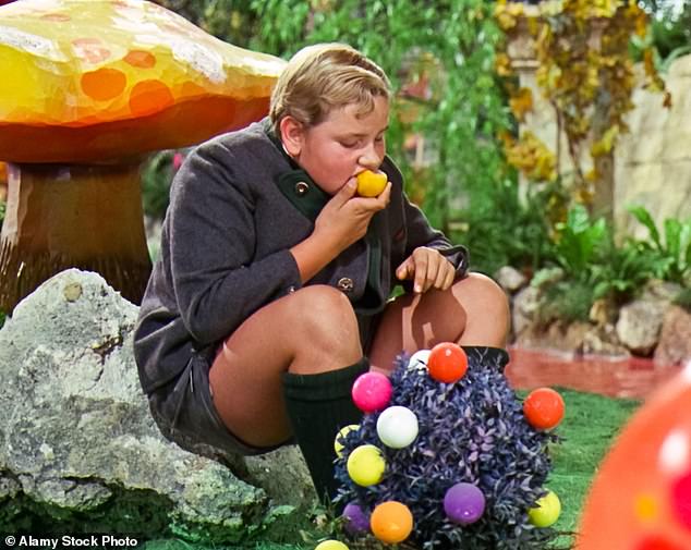 Michael Bollner played chocolate-chomping Augustus Gloop and he still lives in Germany