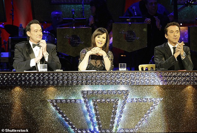 The BBC was subsequently accused of ageism after Arlene (pictured with Craig Revel-Horwood (L) and Bruno Tonioli (R)) found out she had been axed on the radio instead of being approached directly