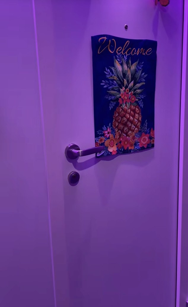 TikTok user Dominique from the US, who goes by @blogionistatravels on the platform, took to the platform after noticing the number of cabin doors adorned with fruit symbols while on her first cruise