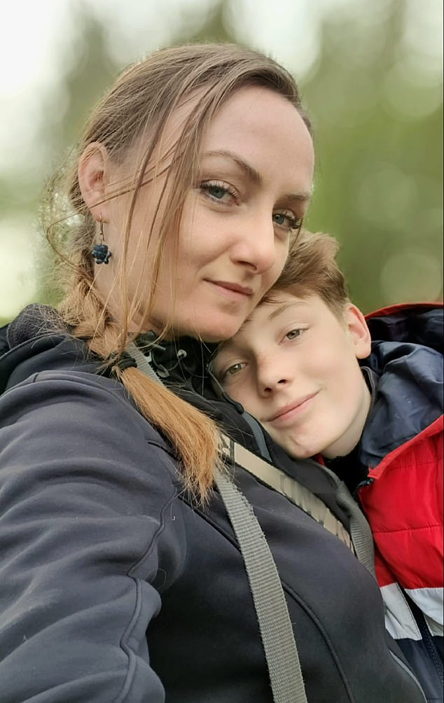 Kasia (left) said: 'They should take the people who are promoting these challenges and put them in prison, so no other child dies'