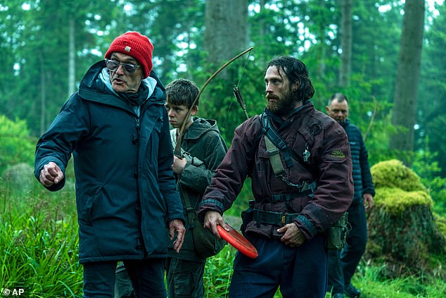 Danny Boyle (left), 68, and Alex assembled a star-studded cast for their new endeavour including Aaron Taylor-Johnson (pictured), 35