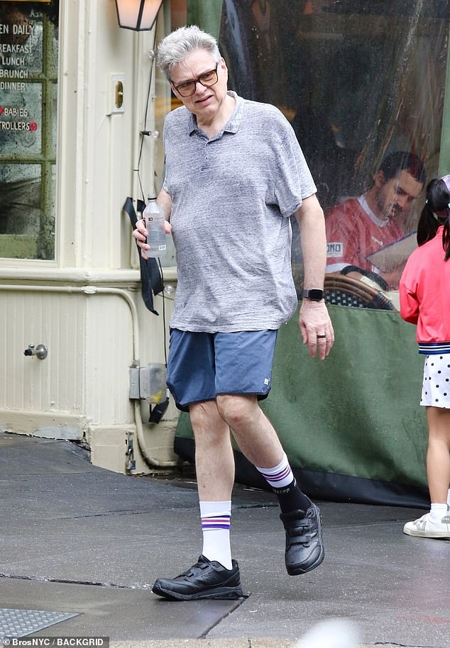 The slimmed-down look was a far cry from the full-figured stockbroker he played opposite Melanie Griffith in 1989's Working Girl