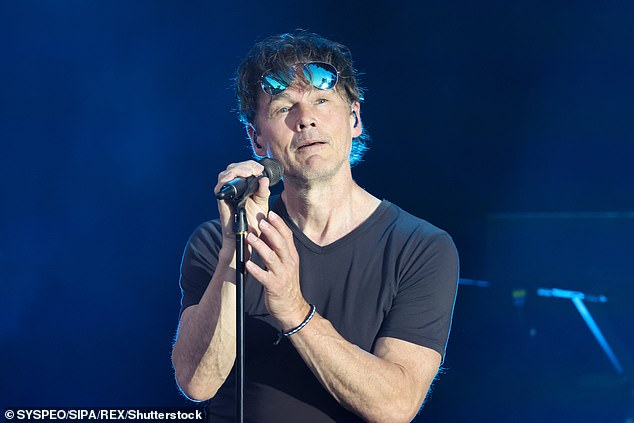 A-ha frontman Morten Harket, 65, diagnosed with Parkinson's disease as band writes 'he has been battling his own body' in recent years (pictured in June 2022)
