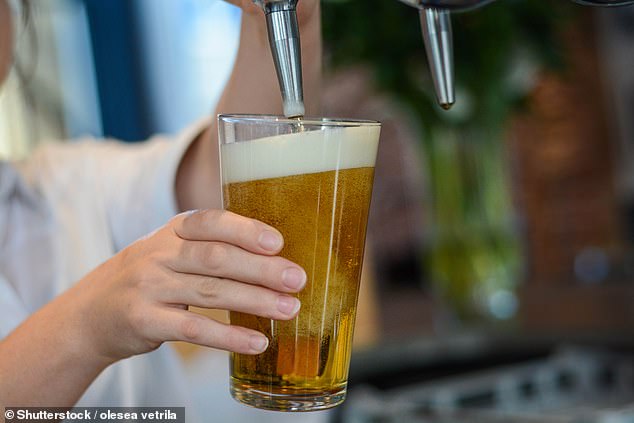 Sales are booming and demand for alcohol-free beers is higher than it has ever been. But now research suggests they are not exactly the health boost many people hope. Pictured: File photo