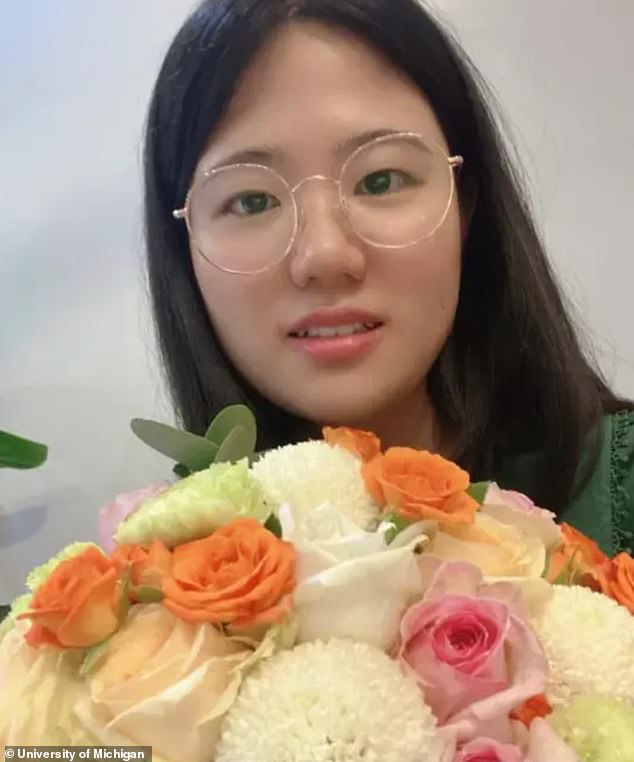 University of Michigan postdoctoral fellow Yunqing Jian (pictured), 33, has been charged alongside Zunyong Liu, 34, for smuggling the fungus Fusarium graminearum into the US. Liu has not been pictured