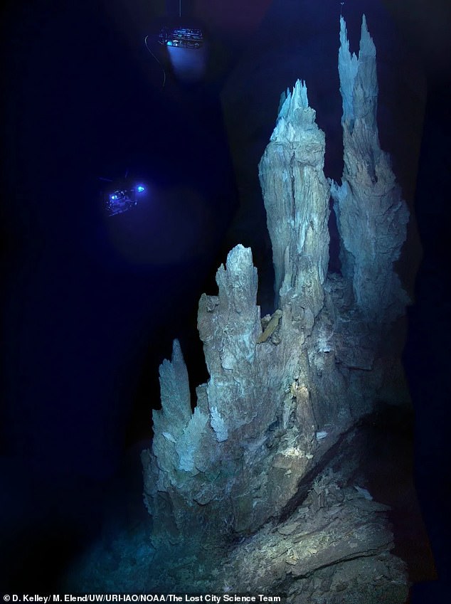 The site is located approximately 15 kilometers (about nine miles) west of the Mid-Atlantic Ridge axis, just south of the Azores. Its remote position places it far from human interference.