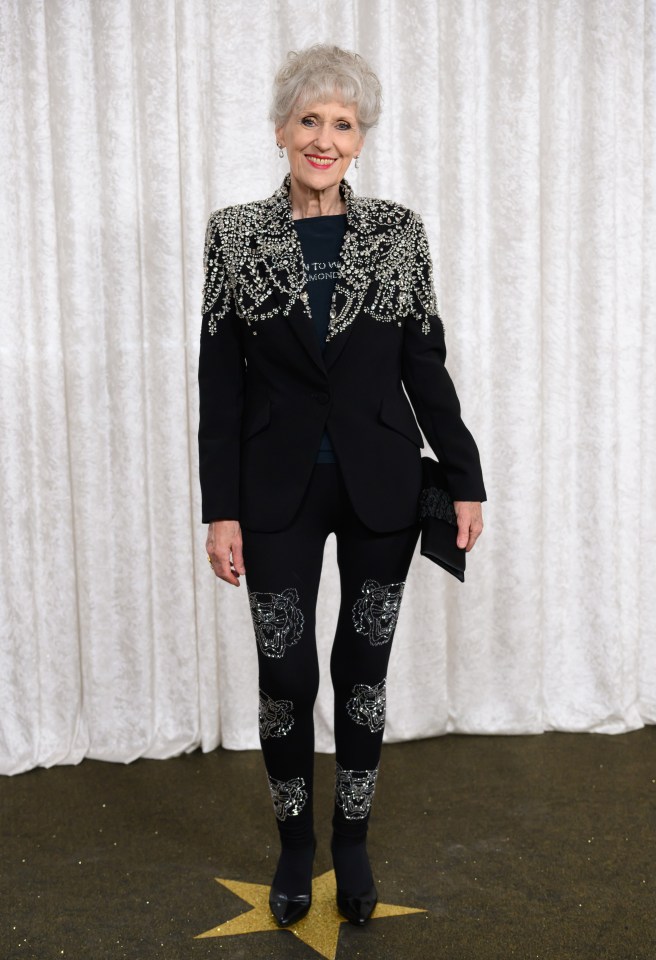 Anita Dobson at the British Soap Awards.
