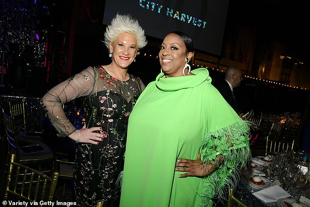Anne Burrell's Food Network co-star Melba Wilson has recalled the pair's haunting final conversation before her death aged 55 - pictured 2023