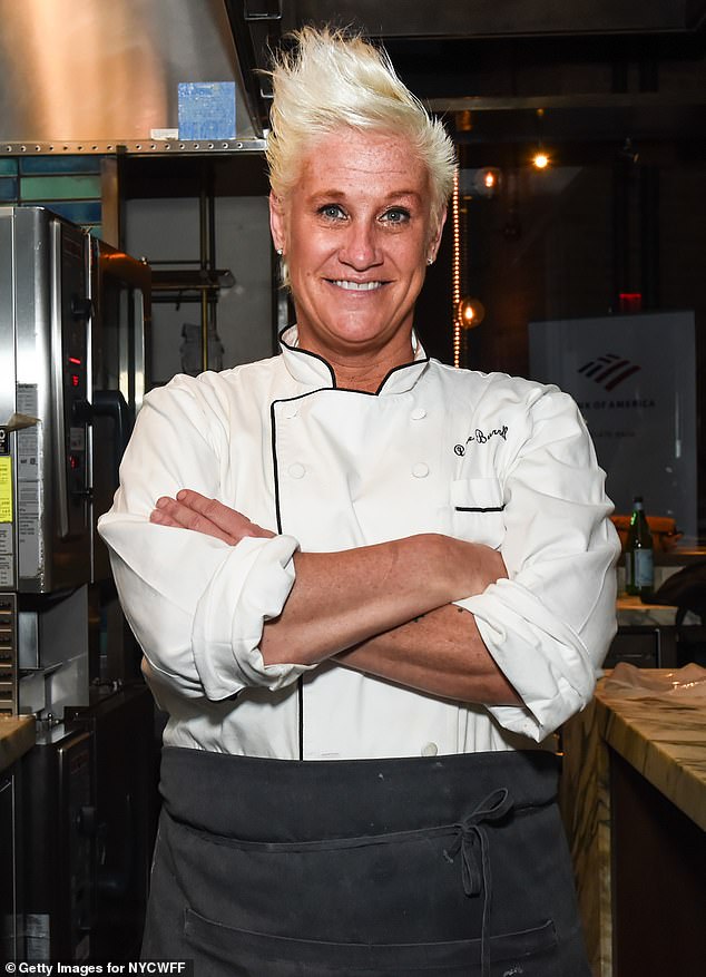 Beloved Food Network star Anne Burrell's heartbreaking final social media post has been revealed in wake of her shock death at 55; the star seen in 2019