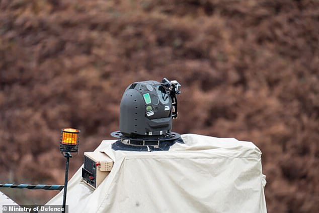 Laser weapons capable of shooting down drones will be fitted to military vehicles to help protect the UK from swarm attacks by terror groups or hostile nations