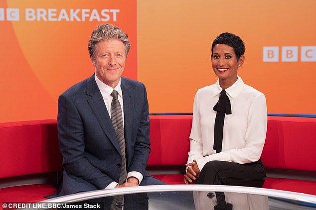 It's being claimed by The Sun that tensions between presenters Naga Munchetty and Charlie Stayt are threatening to explode, due to their opposing views behind the scenes
