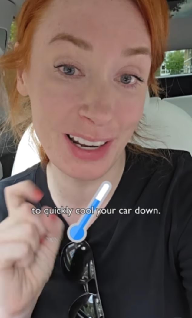 BBC TV presenter and scientist Hannah Fry shared a tip for cooling down a car instantly on her @fryrsquared Instagram account ahead of blistering temperatures in Europe