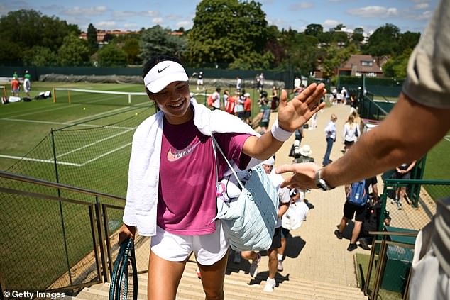 Emma Raducanu is hopeful of rediscovering her joy on court despite the soaring temperatures