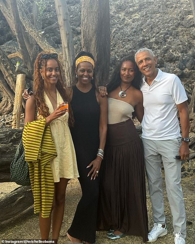 Barack and Michelle Obama are celebrating their youngest daughter as she marks her 24th birthday, despite the swirling rumors about their marriage