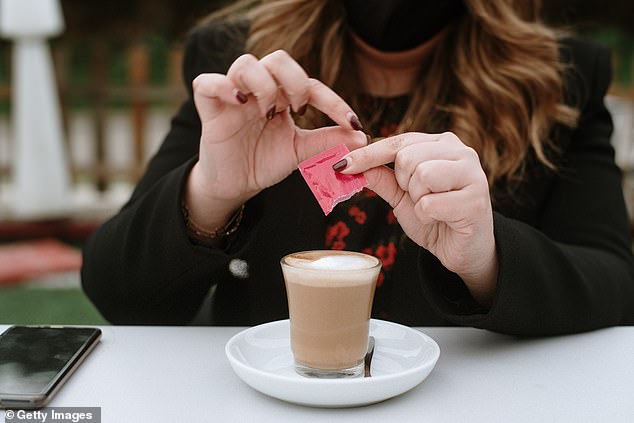 While most wouldn't dream of seasoning their coffee with the same thing they put on their chips, a barista at Tri Coffee shop in South West London , Caspar King, said salt can transform the flavour profile of a regular cup of joe (Stock image)