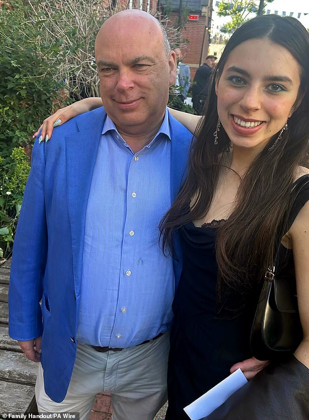 Mike Lynch, 59, and his daughter Hannah, 18, were among seven people who died when the Bayesian sunk in August