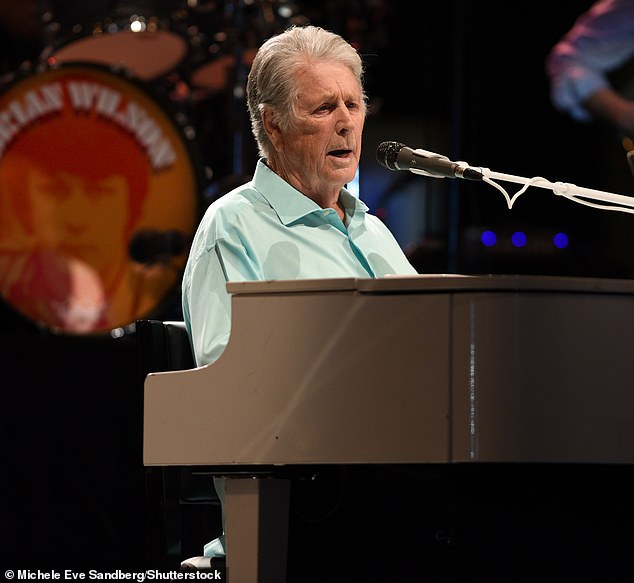 Beach Boys founder Brian Wilson, one of the most acclaimed and influential songwriters of the 20th century, has died aged 82; pictured 2020 in Miami