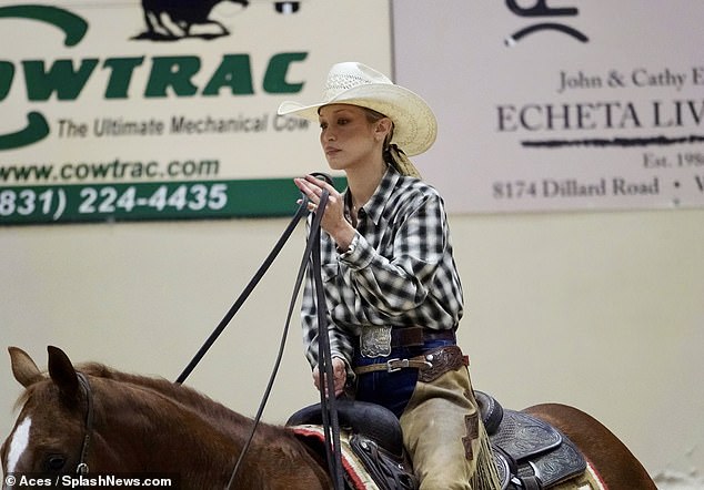 Bella Hadid has officially entered her cowgirl era