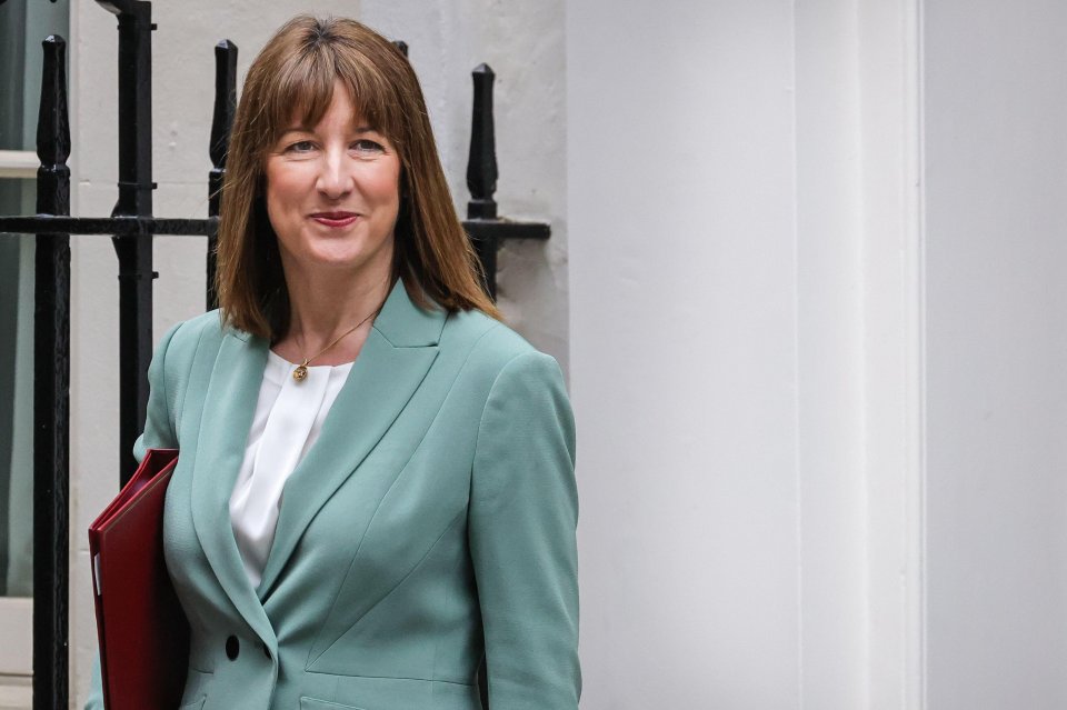 Rachel Reeves, Chancellor of the Exchequer, leaving 11 Downing Street.