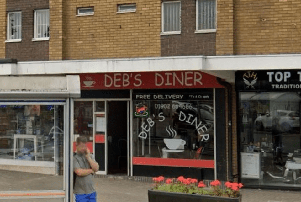 Screenshot of Deb's Diner storefront.