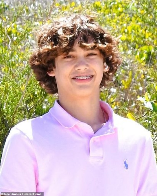 Joshua Blackledge, 16, (pictured) died on March 18 at his home in Newport, North Carolina after suffering a gun shot wound to the head, documents obtained by US Weekly revealed. Officials have ruled he died by suicide