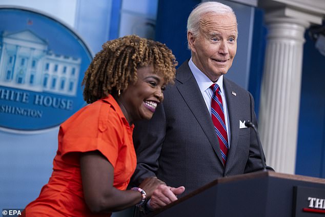 White House Press Secretary Karine Jean-Pierre was the ultimate Biden loyalist while serving as his press secretary