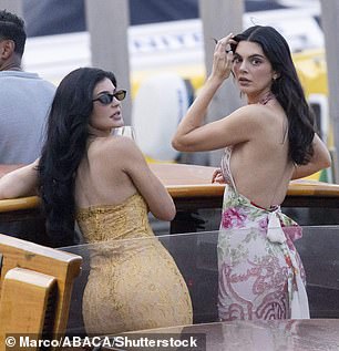 The Jenner sisters and their mom also joined the festivities