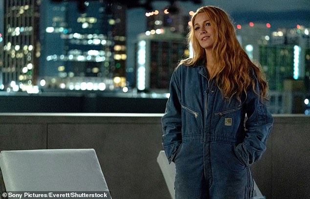 Blake Lively 's emotional response to Justin Baldoni 's $400million countersuit against her being dismissed has been revealed - she is pictured in their film, It Ends With Us