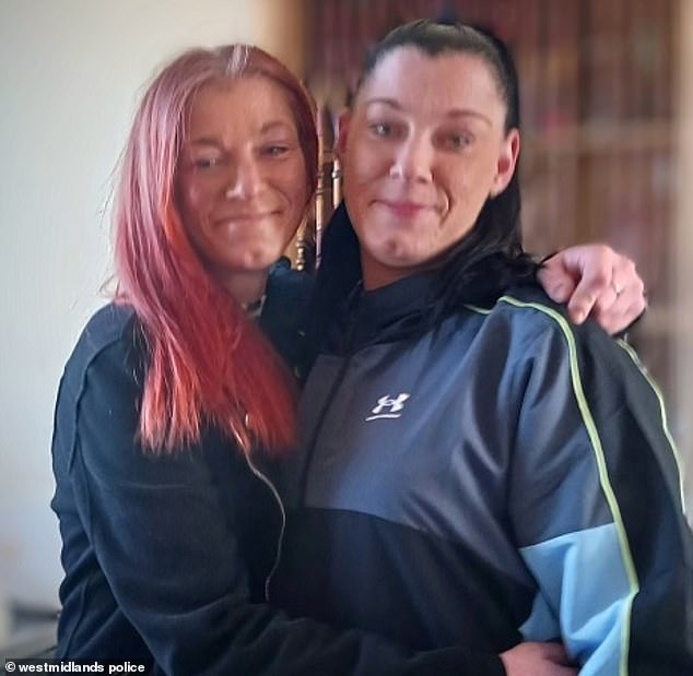 Reanne's sister Kirsten (pictured, right) said: 'We are all worried sick about her'