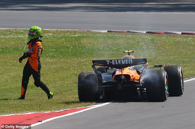 In the interview with the BBC afterwards, Brad revealed he had the chance to drive Lando Norris' F1 car