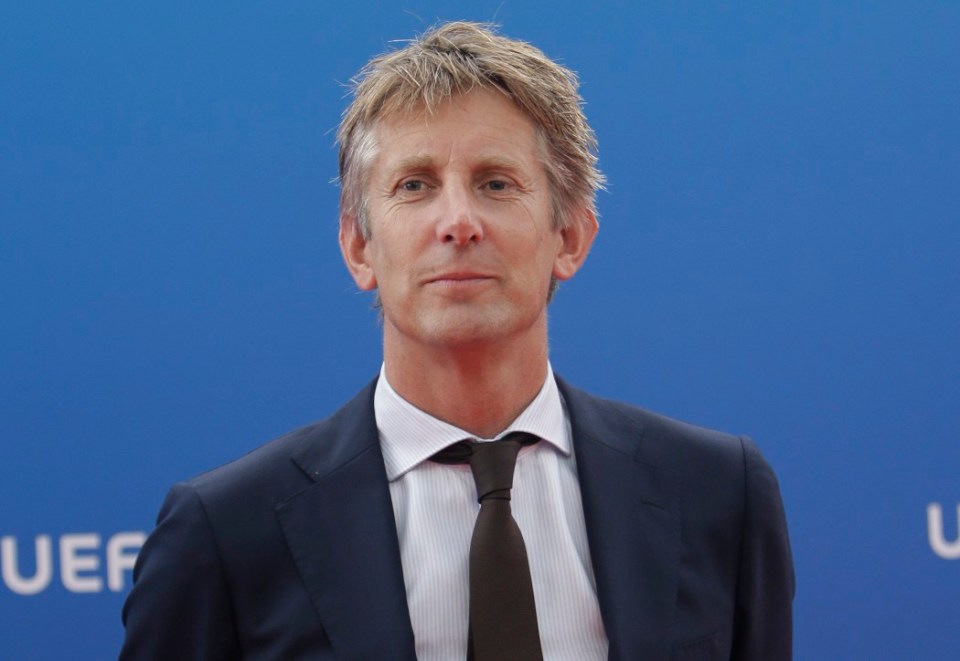 FILE - Former Ajax and Manchester United goalkeeper Edwin Van Der Sar arrives for the UEFA Champions League draw at the Grimaldi Forum, in Monaco, on Aug. 30, 2018. Former Netherlands and Manchester United goalkeeper Edwin van der Sar is in intensive care in a hospital after suffering a bleed in his brain, his former club Ajax said Friday, July 7, 2023. (AP Photo/Claude Paris, File)