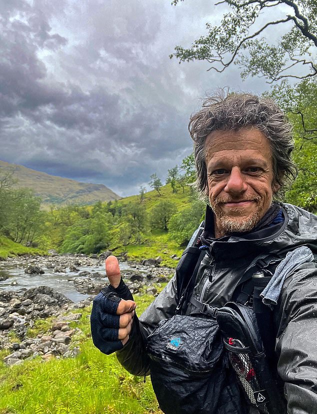 Al Brown, 50, (pictured) died after he was electrocuted doing DIY for a woman who gave him a place to stay on a cycling trip to Mexico