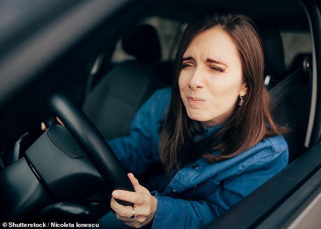 Nearly one in four drivers (24 per cent) have not had an eye test in the past two years, a new survey suggests. The poll, commissioned by insurer Churchill, comes amid growing concern over the lack of checks on drivers once they pass their test (file image)