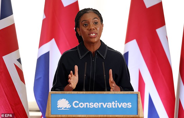 Ms Badenoch has indicated she would consider pulling the UK out of the post-war framework, saying it is being used as 'a political weapon' to block the legitimate deportation of illegal immigrants from Britain.