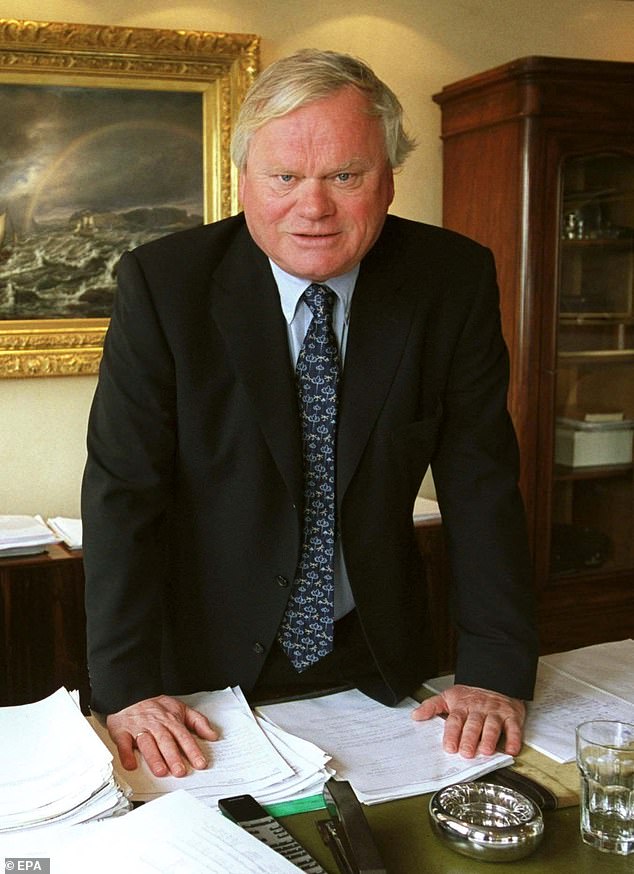 The UK's ninth richest billionaire John Fredriksen (pictured) has moved his business out of London following Labour's controversial non-dom tax raid