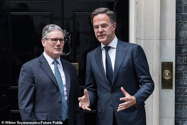 Mark Rutte issued the chilling message after travelling to London for talks with PM Sir Keir Starmer, ahead of a NATO summit later this month