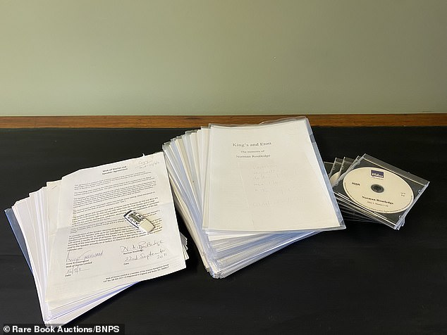 The unpublished memoirs of Turing's friend Norman Routledge