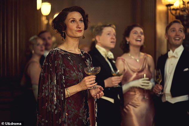 Sadly, the dialogue is as unconvincing as the accents in this six-part period drama, a sort of Downton Abbey with added fascism