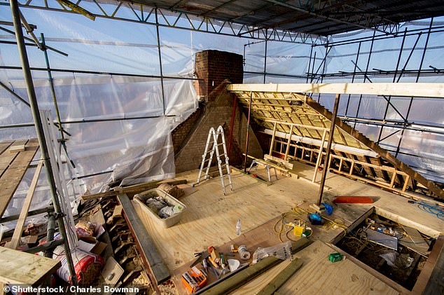 Expensive: The builder has asked our reader to pay half the amount in cash, which will mean they have to withdraw £5,000 each week for eight weeks