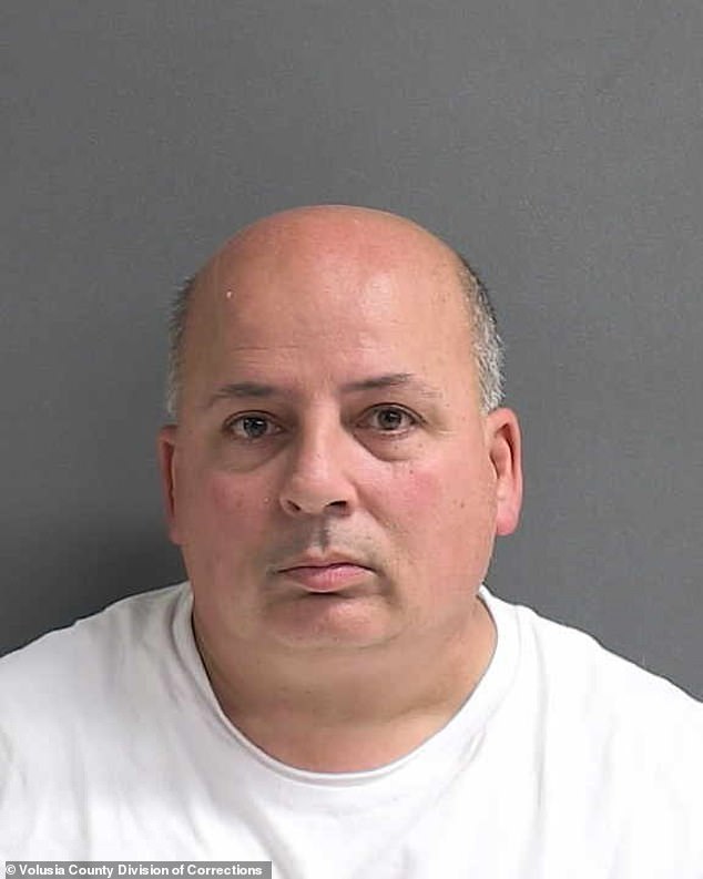 Johnny Noviello, seen here in a 2023 mugshot, died on Monday afternoon while in custody in Miami, Florida